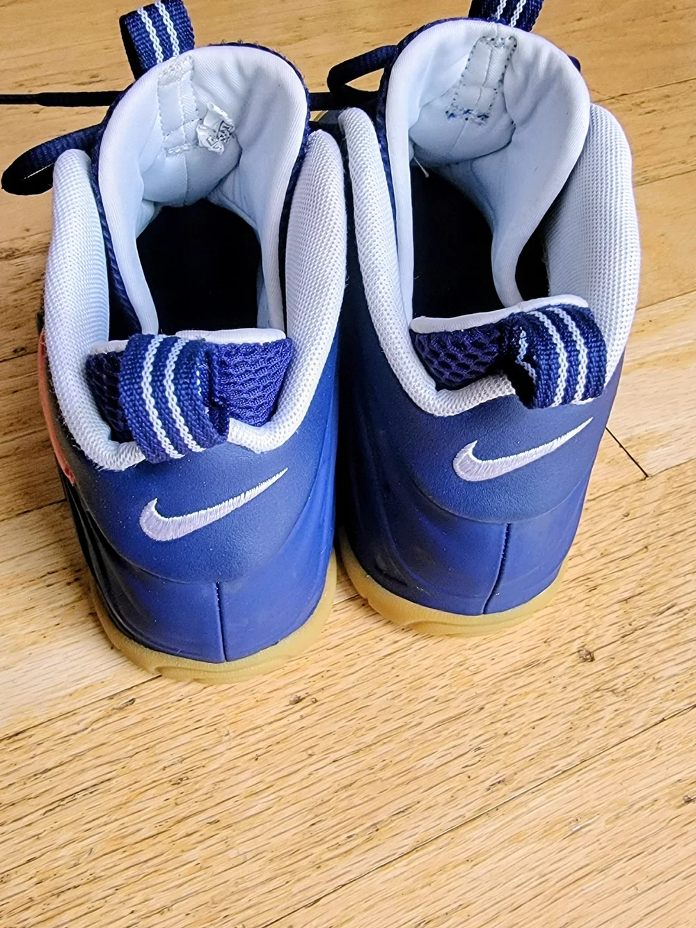Nike Air Foamposite One Sport Royal Blue Basketball Shoes Youth 6Y